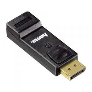 Адаптер Hama DisplayPort HDMI (m-f) позолоченные контакты H-54586