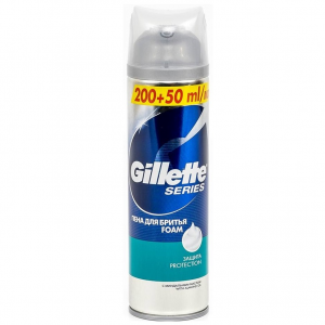 Gillette пена для бритья Защита Series Protection 250мл