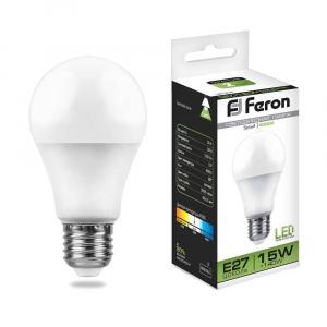 Лампа светодиодная Feron LB-94 E27 15Вт 230В 4000 К 25629