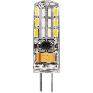 Лампа светодиодная, (2W) 12V G4 2700K, LB-420, 1шт, Feron, 25858