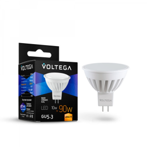 Светодиодная лампа Voltega VG1-S1GU5.3warm10W-C (GU5.3, 2800K, 10Вт), 1шт 7074