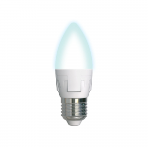Лампочка Uniel LED-C37 7W/NW/E27/FR Нейтральный свет 7 Вт Светодиодная UL-00002412