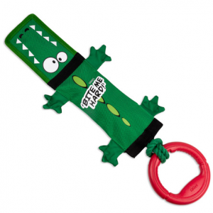 Игрушка для собаки GiGwi Крокодил с пищалками