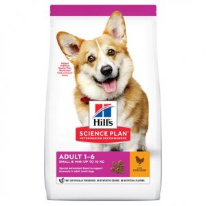 Сухой корм Hill's Science Plan для взрослых собак мелких пород для поддержания здоровья кожи и шерсти, 300 гр