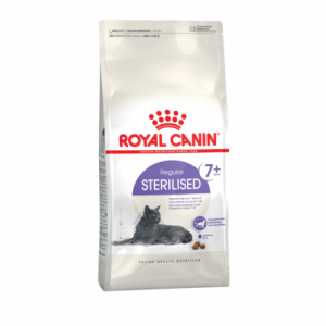 Royal Canin Sterilised 7+ Сухой корм для пожилых стерилизованных кошек и кастрированных котов старше 7 лет