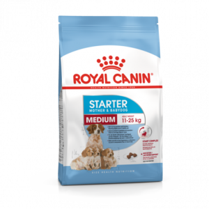 Royal Canin Medium Starter Сухой корм для кормящих сук и щенков средних пород в период отъема от матери, 4 кг