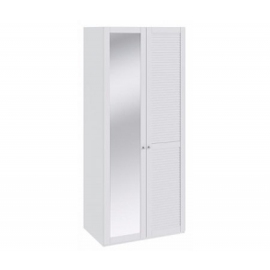 Шкаф для одежды Трия с 1-й глухой и зеркальной дверями Ривьера R