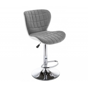 Барный стул Woodville Brend серый/белый