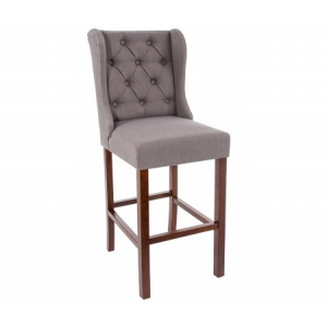 Барный стул Woodville Luton серый