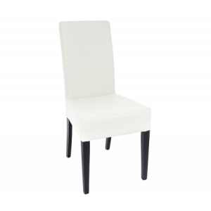 Деревянный стул Тетчер с мягким сиденьем и спинкой Ditta венге / butter white