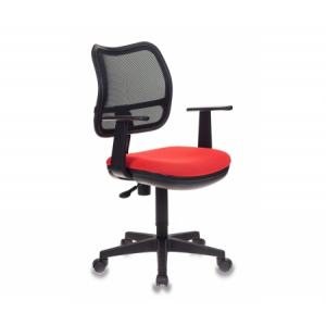 Компьютерное кресло Бюрократ CH-797AXSN / 26-22 черное / красное