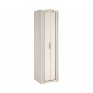 Шкаф для одежды Ижмебель Виктория 16 двухдверный белый глянец