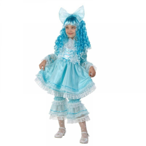 Карнавальный костюм Кукла Мальвина (зв.маскарад) 473 Батик