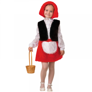 Карнавальный костюм Красная шапочка (мех) Батик