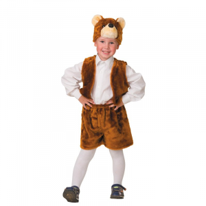 Карнавальный костюм Медведь бурый (мех) Батик