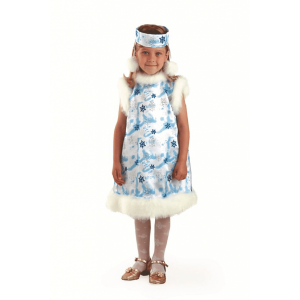 Детский костюм Снежинка (шёлк) 222 Батик