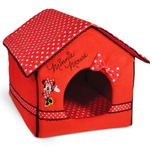 Домик для кошек и собак Triol Disney Minnie, красный, 50x40x40см