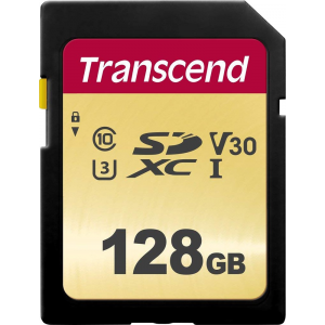 Карта памяти Transcend TS128GSDC500S