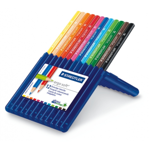 Staedtler Набор цветных карандашей Ergosoft 12 цветов