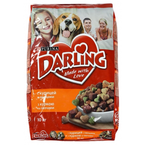 Сухой корм для собак Darling с курицей и овощами Nestle