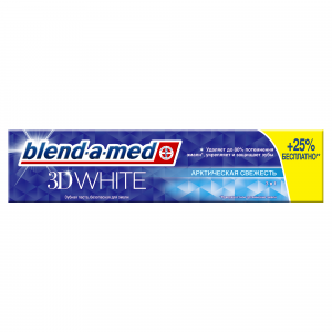 Зубная паста Procter & Gamble Blend-a-med 3D White Арктическая свежесть