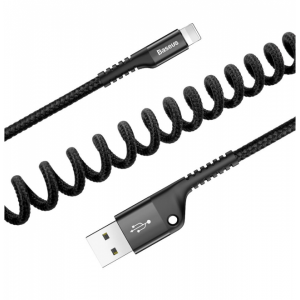 Кабель Baseus Fish Eye Spring USB Lightning (CALSR-01) 1 м