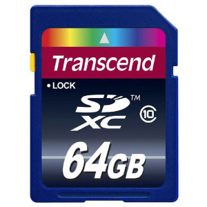 Карта памяти Transcend TS64GSDXC10