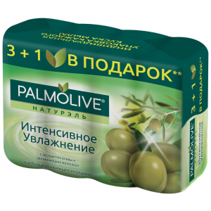 Косметическое мыло Palmolive Натурэль Интенсивное увлажнение с экстрактом оливы