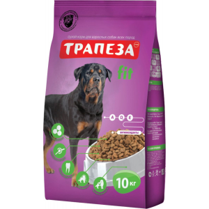Сухой корм Трапеза "Fit" для собак подверженных регулярным физическим нагрузкам
