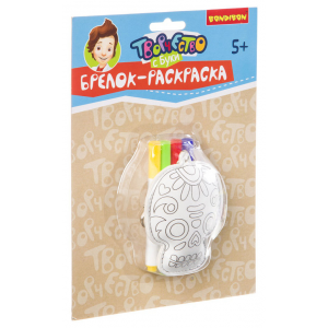 Bondibon (Бондибон) Набор для творчества Bondibon "Брелок раскраска. Череп"