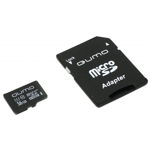 Карта памяти QUMO Micro SDHC QM16GMICSDHC10U1 16GB