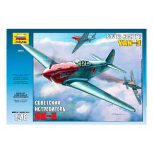 Модель для сборки Zvezda 1:48 Самолет Як-3