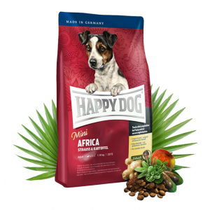 Корм сухой для собак Happy Dog Supreme Mini Africa
