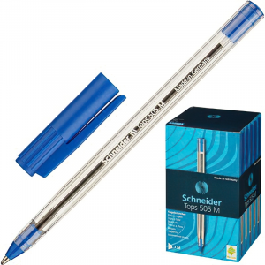 Schneider Ручка шариковая "Tops 505 M", синяя, 0,5 мм
