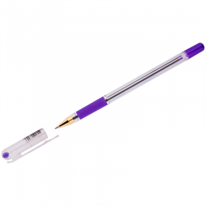 Ручка шариковая MUNHWA MC Gold BMC-09, фиолетовая, 0,5 мм, 1 шт