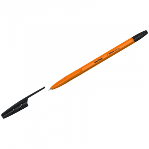 Шариковая ручка Berlingo Tribase Orange, черная, 0,7 мм