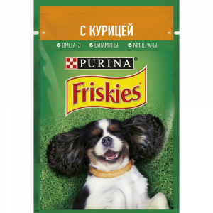 Корм для собак Friskies с курицей в подливе Nestle