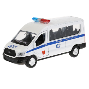 Технопарк Машина инерционная "Ford transit. Полиция"