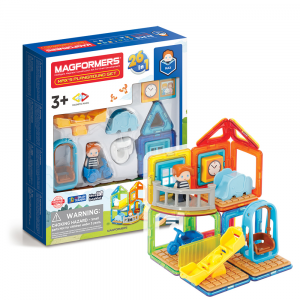 Конструктор магнитный Magformers Max's Playground Set, 33 детали (игровая площадка)