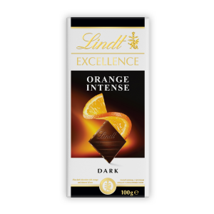 Шоколад темный Lindt excellence апельсин