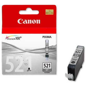 Картридж для струйного принтера Canon CLI-521GY (2937B004) серый, оригинал