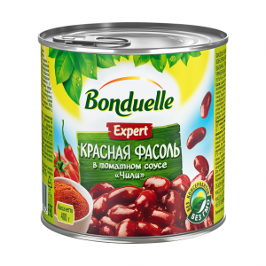 Фасоль Bonduelle красная в соусе чили 400 г