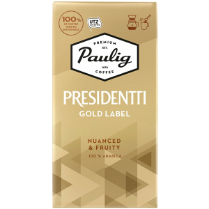 Кофе молотый Paulig presidentti gold label 250 г