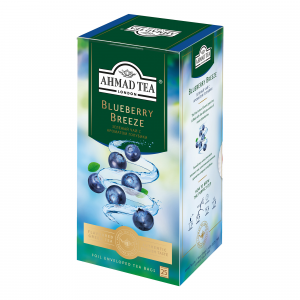 Чай зеленый Ahmad tea Blueberry breeze в пакетиках