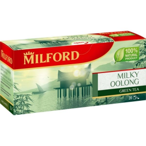 Чай зеленый Milford milky oolong 20 пакетиков