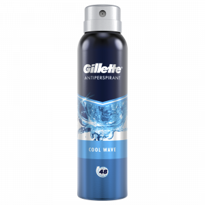 Аэрозольный дезодорант-антиперспирант Gillette Cool Wave 150мл