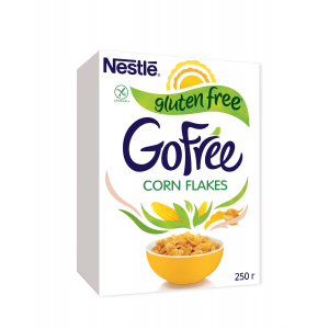 Хлопья кукурузные Nestle GOFREE обогащенные витаминами