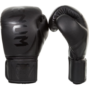 Боксерские перчатки Venum Challenger 2.0 черные, 14 унций