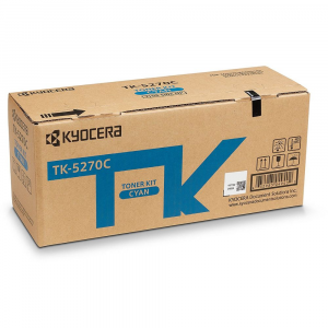 Картридж для лазерного принтера Kyocera TK-5270C, голубой, оригинал