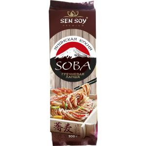 Лапша гречневая Соба Sen Soy Premium Soba, 300 г